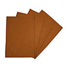 Alternate image 1 for Bee &amp; Willow&trade; Border Stitch Placemats in Roasted Pecan (Set of 4)