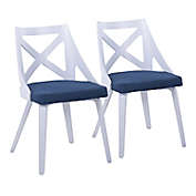 LumiSource&reg; Charlotte Dining Chairs (Set of 2)