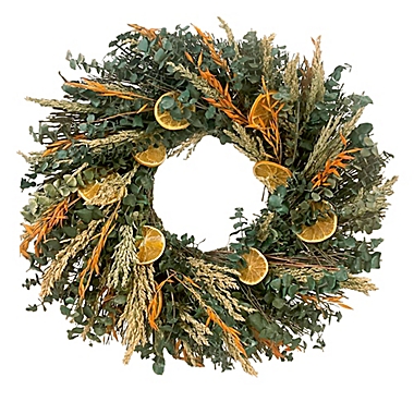 Bee &amp; Willow&trade; 20-Inch Eucalyptus Decorative Wreath in Green. View a larger version of this product image.