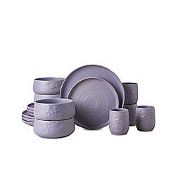 Stone + Lain Mercer 16-Piece Dinnerware Set in Lavender