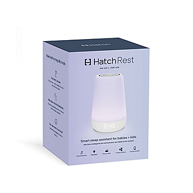 Hatch Baby Rest 2nd Generation Sound Machine Nightlight in White. View a larger version of this product image.