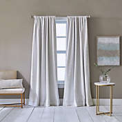 DKNY Cloud 108-Inch Rod Pocket 100% Blackout Window Curtain Panels in White (Set of 2)