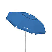 Carribean Joe 7-Foot Octagonal Beach Umbrella in Blue