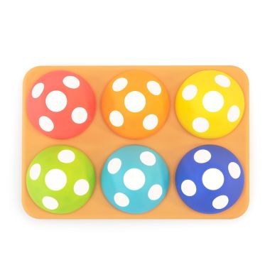 Sassy&reg; Mischievous Matching Mushrooms. View a larger version of this product image.