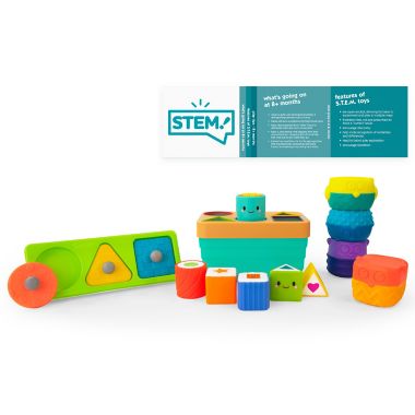 Sassy&reg; STEM Baby Box. View a larger version of this product image.