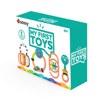 Sassy&reg; 4-Piece My First Toys Gift Set