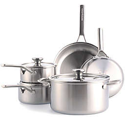 M&S Tri-Ply Stainless Steel 8-Piece Cookware Set