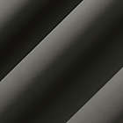 Alternate image 4 for Sun Zero&reg; Bergen 63-Inch Rod Pocket Total Blackout Window Curtain Panel in Grey (Single)
