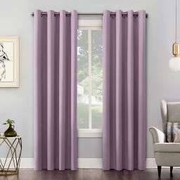 Sun Zero® Mariah Saxon 63-Inch Window Curtain Panel in Lavender (Single)