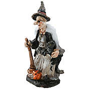 National Tree Company&reg; 18-Inch Witch Figure Halloween Table Decoration in Black