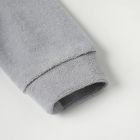 Alternate image 4 for ever &amp; ever&trade; Size 3M 2-Piece Velour Footie and Hat Set in Grey Highrise