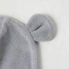 Alternate image 8 for ever &amp; ever&trade; Size 3M 2-Piece Velour Footie and Hat Set in Grey Highrise