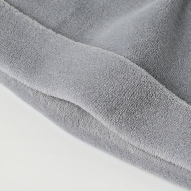 ever &amp; ever&trade; Size 3M 2-Piece Velour Footie and Hat Set in Grey Highrise. View a larger version of this product image.
