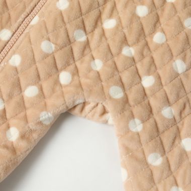 ever &amp; ever&trade; Preemie Velour Sherpa Pram in Tan Croissant. View a larger version of this product image.
