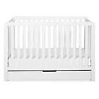 Alternate image 1 for carter&#39;s&reg; by DaVinci&reg; Colby 4-in-1 Crib with Drawer in White