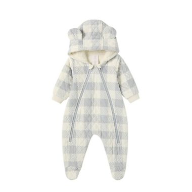 ever &amp; ever&trade; Velour Sherpa Pram in Vanilla/Grey. View a larger version of this product image.