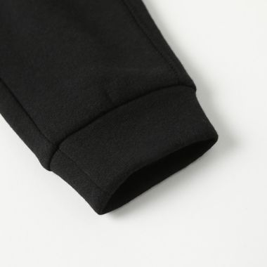 ever &amp; ever&trade; Size 18M 2-Piece Long Sleeve Shirt and Jogger Set in Red Cabernet Stripe. View a larger version of this product image.