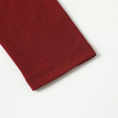 ever &amp; ever&trade; Size 18M 2-Piece Long Sleeve Shirt and Jogger Set in Red Cabernet Stripe. View a larger version of this product image.