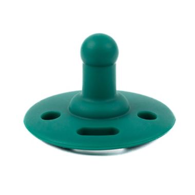 Bella Tunno&trade; Hunk Bubbi 0-6M Pacifier in Green. View a larger version of this product image.