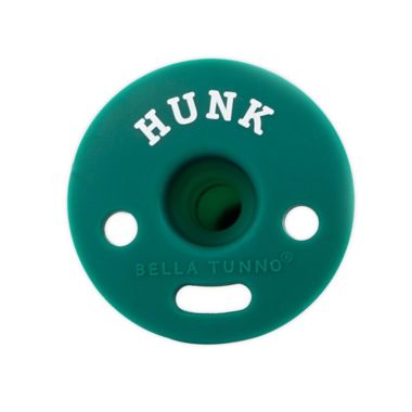 Bella Tunno&trade; Hunk Bubbi 0-6M Pacifier in Green. View a larger version of this product image.