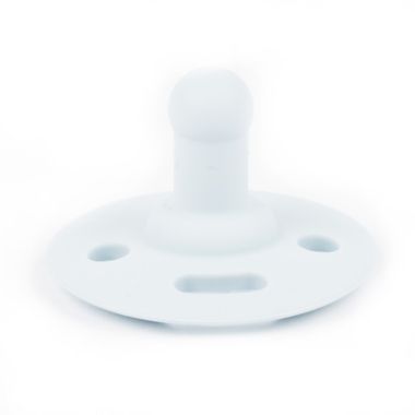 Bella Tunno&trade; Bubbi Baby Bro 0-6M Pacifier in Blue. View a larger version of this product image.