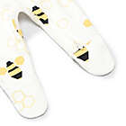 Alternate image 2 for Monica + Andy Preemie Bumble Bee Organic Cotton Zipper One-Piece Footie in Cream