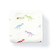 Monica + Andy&reg; Rainbow Dinosaur Organic Cotton Blanket