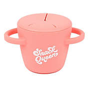 Bella Tunno&trade;Happy Snacker 8 oz. Silicone Snack Queen Snack Cup in Pink