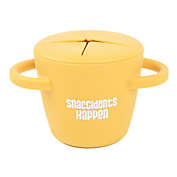 Bella Tunno&trade; Happy Snacker 8 oz. Silicone Snaccidents Snack Cup in Yellow