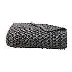 Alternate image 0 for DKNYpure&reg; Chunky Knit Throw Blanket in Grey