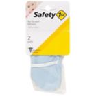 Alternate image 2 for Safety 1st&reg; 2-Pack Cotton No Scratch Mittens in Blue
