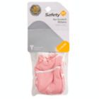 Alternate image 2 for Safety 1st&reg; 2-Pack Cotton No Scratch Mittens in Pink