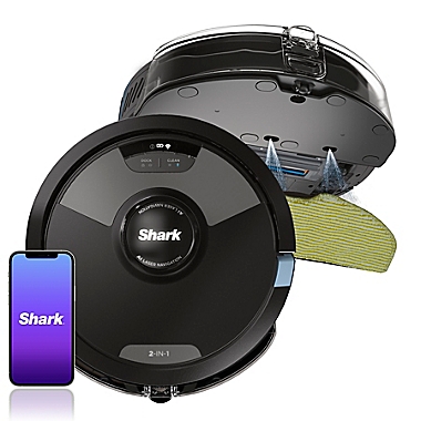 Shark AI Ultra 2-in-1 Robot Vacuum and Mop with Matrix Clean Navigation in Black. View a larger version of this product image.