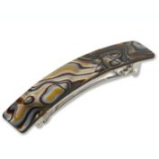 Allure Onyx Hair Clip in Marble