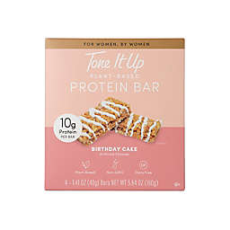 Tone It Up® 4-Count Plant-Based Protein Bars in Birthday Cake