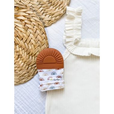 Itzy Ritzy&reg; Sun Mutlicolor Silicone Teething Teething Mitt. View a larger version of this product image.