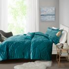 Alternate image 4 for Intelligent Design Felicia 4-Piece King/California King Duvet Cover Set in Teal