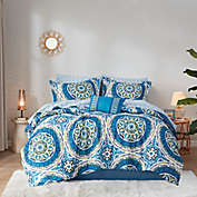 Madison Park&reg; Essentials Serenity 9-Piece King Comforter Set in Blue