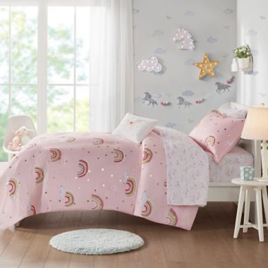 Mi Zone Kids Alicia Comforter Set in Pink. View a larger version of this product image.