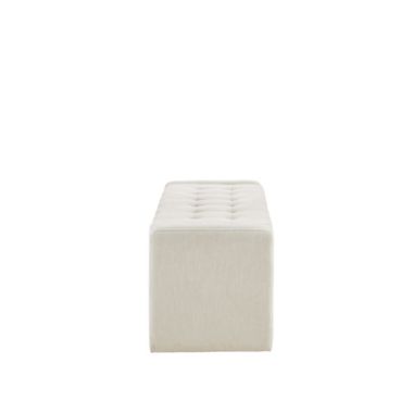 Madison Park Gillian Storage Bench in Cream. View a larger version of this product image.