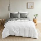 Alternate image 1 for Madison Park 200-Thread-Count Peached Percale Cotton Sheet Set