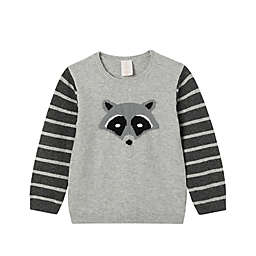 ever & ever™ Crewneck Racoon Sweater in Light Grey Heather