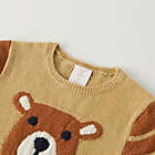 Alternate image 2 for ever &amp; ever&trade; Size 4T Crewneck Bear Sweater in Tan Croissant