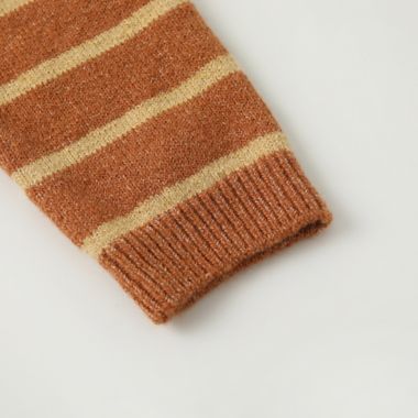 ever &amp; ever&trade; Size 4T Crewneck Bear Sweater in Tan Croissant. View a larger version of this product image.