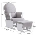 Alternate image 2 for Glider and Ottoman Set by M Design Village Curated for mighty goods&trade;