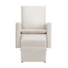 Alternate image 3 for Everlee Glider w/ Ottoman by M Design Village Curated for ever &amp; ever&trade; in Cream