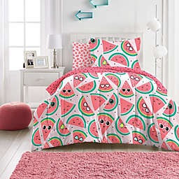 Dream Factory Watermelon Jam 5-Piece Reversible Comforter Set