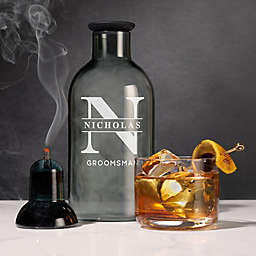Viski® 23-Piece Lavish Groomsman Personalized Smoked Cocktail Set