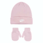 Nike&reg; 2-Piece Futura Lurex Hat and Mitten Set