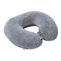 UGG® Teddie U-Neck Travel Pillow in Seal Grey